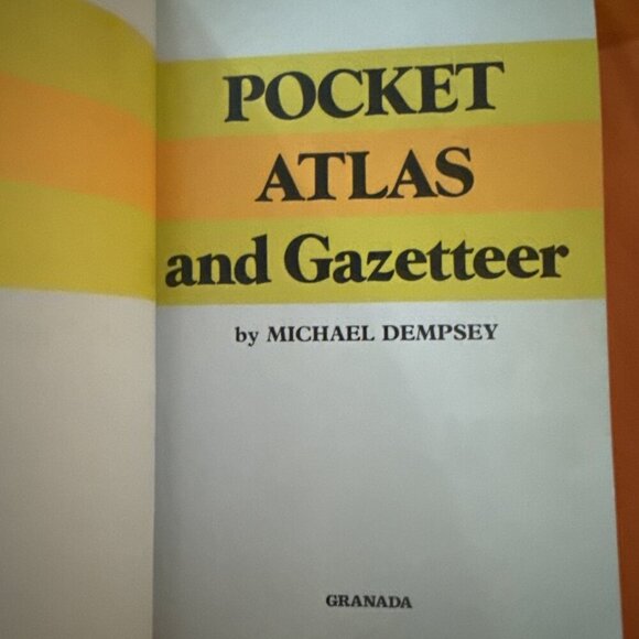 The Collins Concise Atlas & Gazetteer World Maps Facts and Figures - Picture 8 of 9